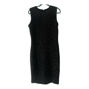 Theory Black Tweed Dress Black & White - NWT